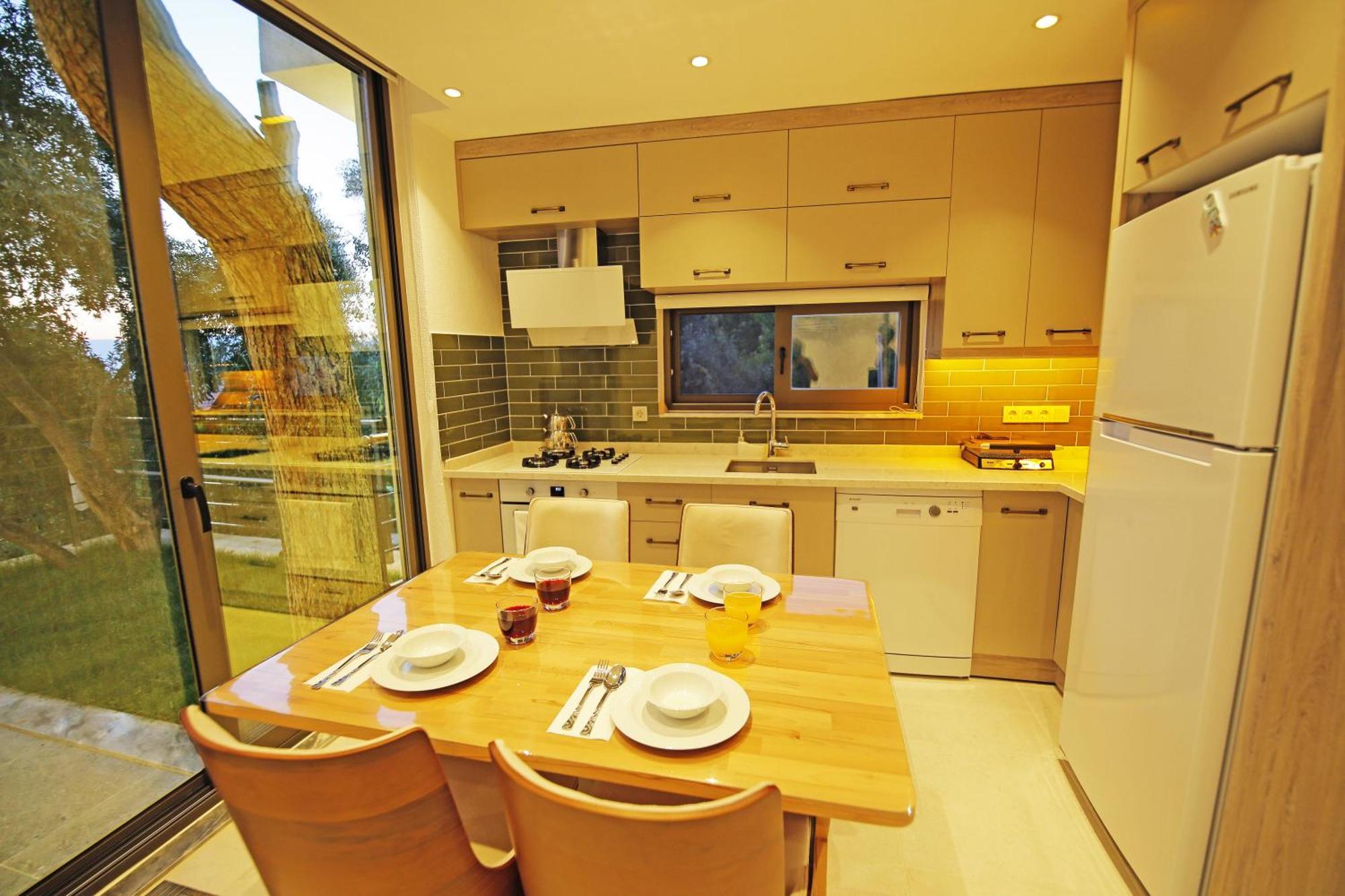 Villa With A Private Heated Pool, Jacuzzi, Overlooking Spectacular Views Of The Sea Kaş Eksteriør billede