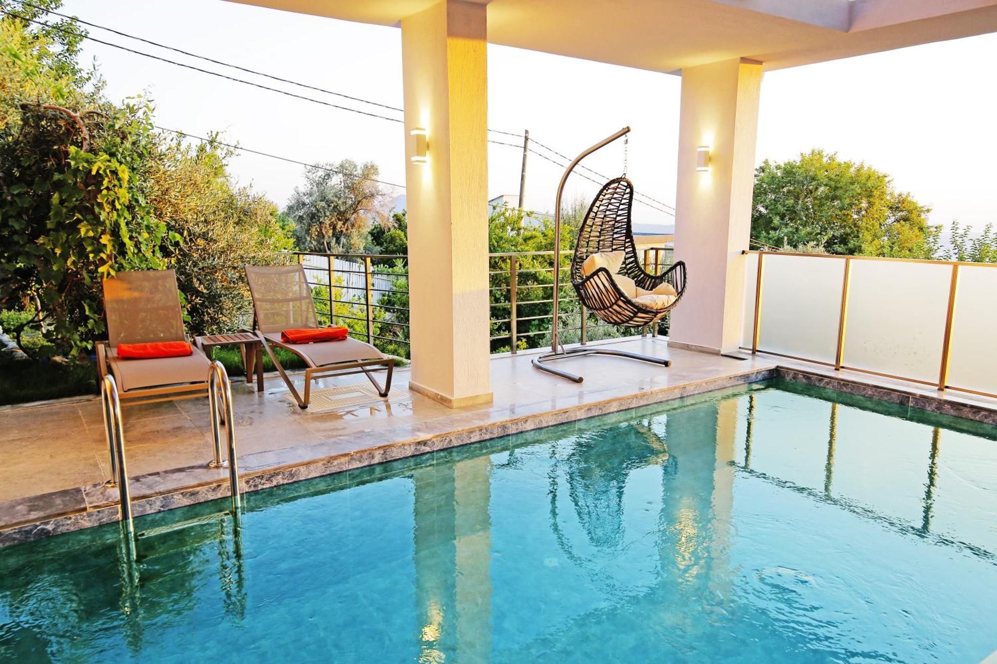 Villa With A Private Heated Pool, Jacuzzi, Overlooking Spectacular Views Of The Sea Kaş Eksteriør billede